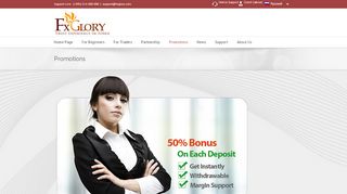 
                            11. FXGlory Ltd | 24×7 Online Forex Trading – Promotions