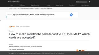 
                            11. FXOpen – How to make credit/debit card deposit to FXOpen MT4 ...
