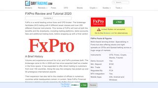 
                            12. FXPro Review - cTrader, Webtrader and direct MT4 Account reviews