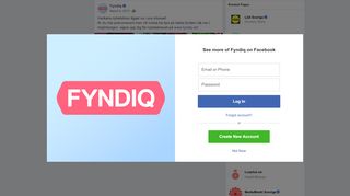 
                            10. Fyndiq - Veckans nyhetsbrev ligger nu i era inboxar! Är... | Facebook