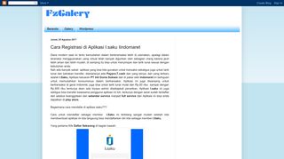 
                            7. FzGalery: Cara Registrasi di Aplikasi I.saku Iindomaret
