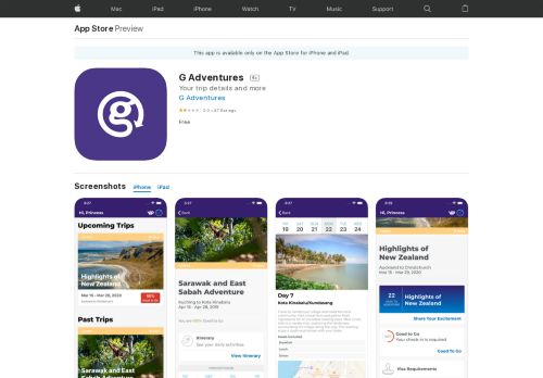 
                            4. G Adventures on the App Store - iTunes - Apple