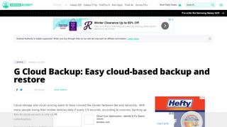 
                            11. G Cloud Backup: Easy cloud-based backup and restore