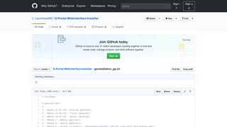 
                            11. G-Portal-Webinterface-Installer/gsinstallation_gp.sh at master ... - GitHub