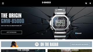 
                            10. G-SHOCK Uhren von CASIO – die toughsten Uhren der Welt. Seit 1983.