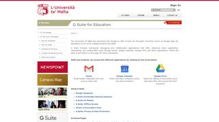 
                            10. G Suite for Education - IT Services - Junior College - University of Malta