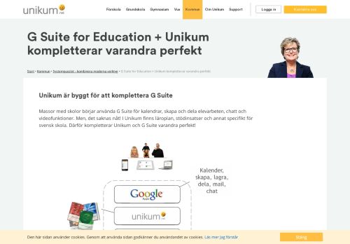 
                            10. G Suite for Education + Unikum kompletterar varandra perfekt ...