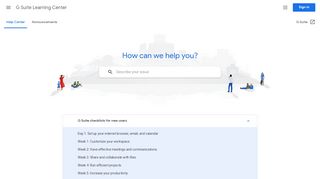 
                            3. G Suite: Learning Center - All the training you need, in one ... - Google