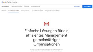 
                            9. G Suite: Ressourcencenter für gemeinnützige Organisationen - Google