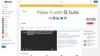 
                            13. G Suite - YouTube
