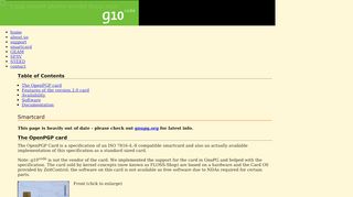 
                            6. g10 Code - Smartcard - g10 Code GmbH