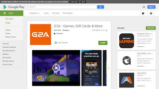 
                            8. G2A.COM – Play more. Pay less. - Apps on Google Play