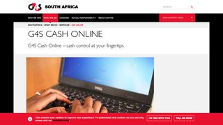 
                            5. G4S cash Online | Services | SouthAfrica - G4S Plc