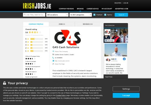 
                            6. G4S Cash Solutions Jobs and Reviews on Irishjobs.ie