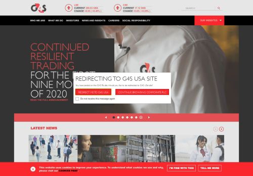 
                            5. G4S Corporate website