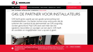 
                            3. G4S: de partner voor installateurs | Alarmcentrale | G4S Nederland