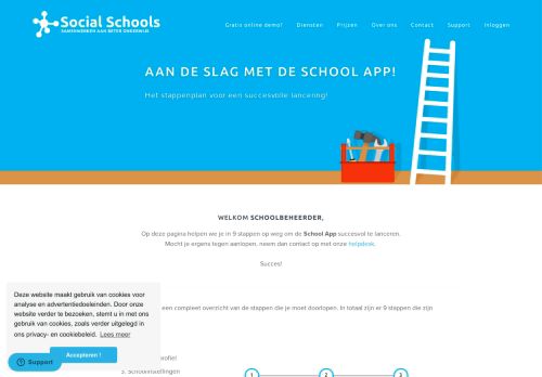 
                            2. Ga aan de slag met Social Schools 3.0! - Social Schools