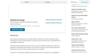 
                            6. Gabriel Arciniega - Líder de Proyecto, Arquitecto de Software ...