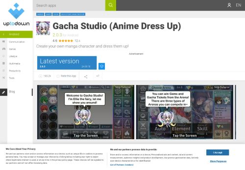 
                            10. Gacha Studio (Anime Dress Up) 2.0.3 for Android - Download