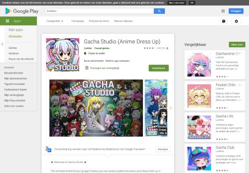 
                            2. Gacha Studio (Anime Dress Up) - Apps op Google Play
