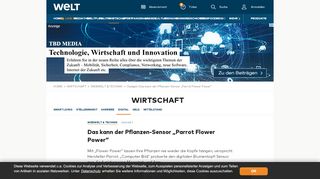 
                            12. Gadget: Das kann der Pflanzen-Sensor „Parrot Flower Power“ - Bilder ...
