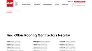 
                            1. GAF | 0 Factory-Certified Portal Roofing Contractors