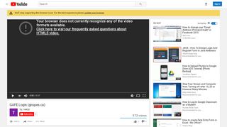 
                            4. GAFE Login (gnspes.ca) - YouTube