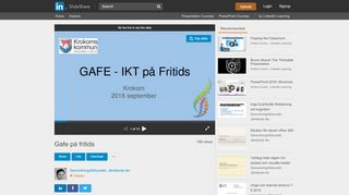 
                            12. Gafe på fritids - SlideShare