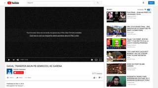
                            12. GAGAL TRANSFER AKUN PB GEMSCOOL KE GARENA - YouTube
