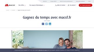 
                            2. Gagnez du temps avec macsf.fr - MACSF