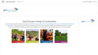 
                            12. Gaia Education E-Learning