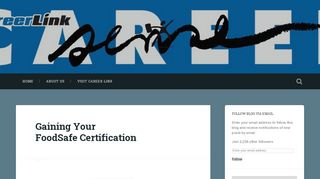 
                            6. Gaining Your FoodSafe Certification – Career Sense