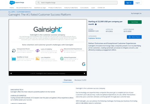 
                            3. Gainsight: The #1 Rated Customer Success Platform on G2 ...