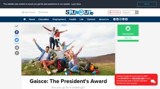 
                            10. Gaisce: The President's Award - SpunOut.ie - Ireland's Youth ...