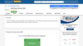 
                            4. Gait View School ERP - Pricing, Reviews, Alternatives and ...