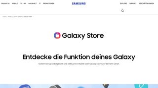 
                            3. Galaxy Apps | Apps | Samsung Schweiz