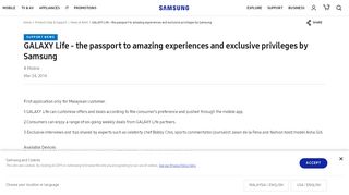 
                            4. GALAXY Life - the passport to amazing experiences and exclusive ...