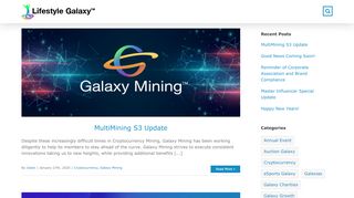 
                            3. Galaxy Mining – Lifestyle Galaxy Updates