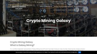 
                            1. Galaxy Mining | The Safest and Most Generous Mine