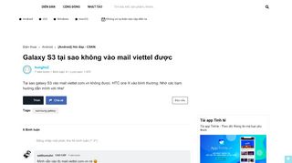 
                            8. Galaxy S3 tại sao không vào mail viettel được | Tinhte.vn