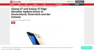 
                            12. Galaxy S7 und Galaxy S7 Edge: Aktueller Update-Status in ...