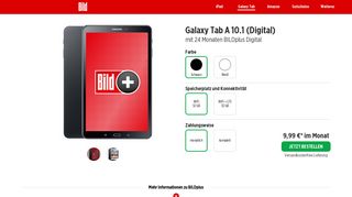 
                            7. Galaxy Tab A versandkostenfrei online kaufen | BILDplus Shop