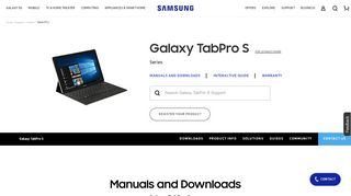 
                            6. Galaxy TabPro S | Official Samsung Support