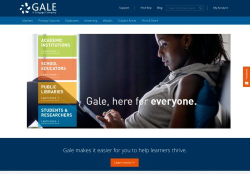
                            1. Gale: Scholarly Resources for Learning and Research