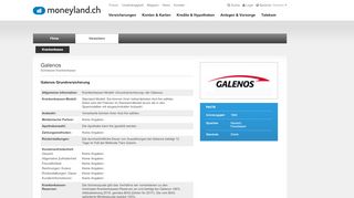 
                            13. Galenos Grundversicherung - moneyland.ch