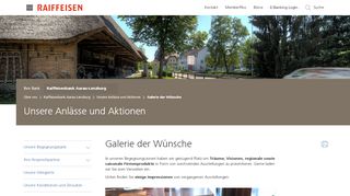 
                            6. Galerie der Wünsche - Raiffeisen Schweiz