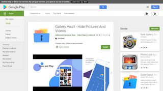 
                            4. Gallery Vault - Hide Pictures And Videos - Apps on Google Play