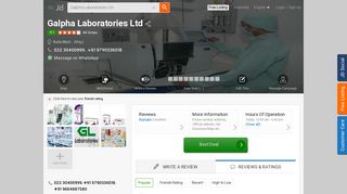 
                            8. Galpha Laboratories Ltd - Justdial