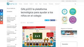 
                            1. GALyLEO la plataforma tecnológica para ayudar a los niños en el ...