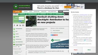 
                            13. Gamasutra - Hardsuit shutting down Blacklight: Retribution to focus on ...